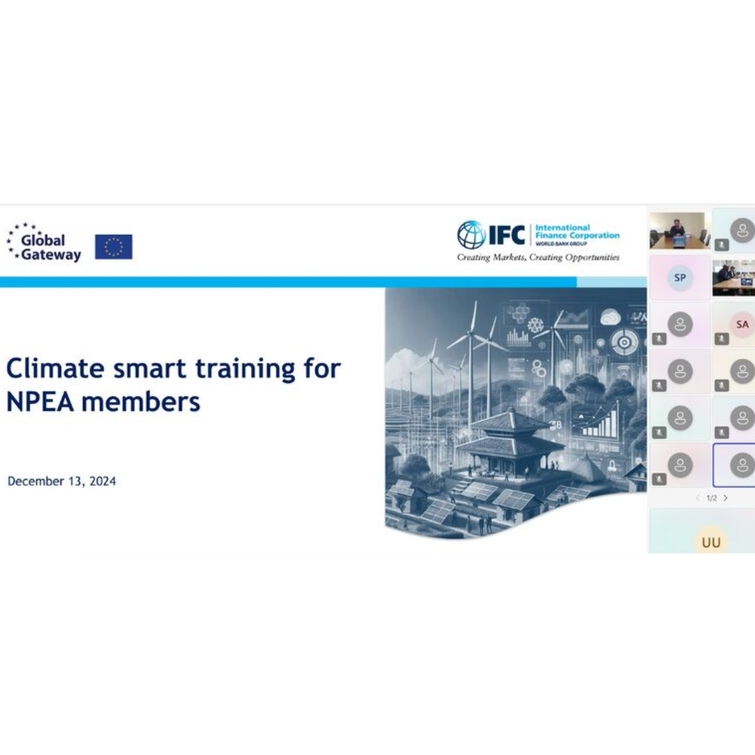 Climate Smart Training session